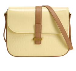 Embossed Le Monogramme Crossbody, Patent, Yellow, MII, DB, 3*